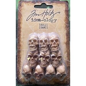 Tim Holtz Skulls Idea-ology Halloween Skeleton TH94401 Graveyard Bones